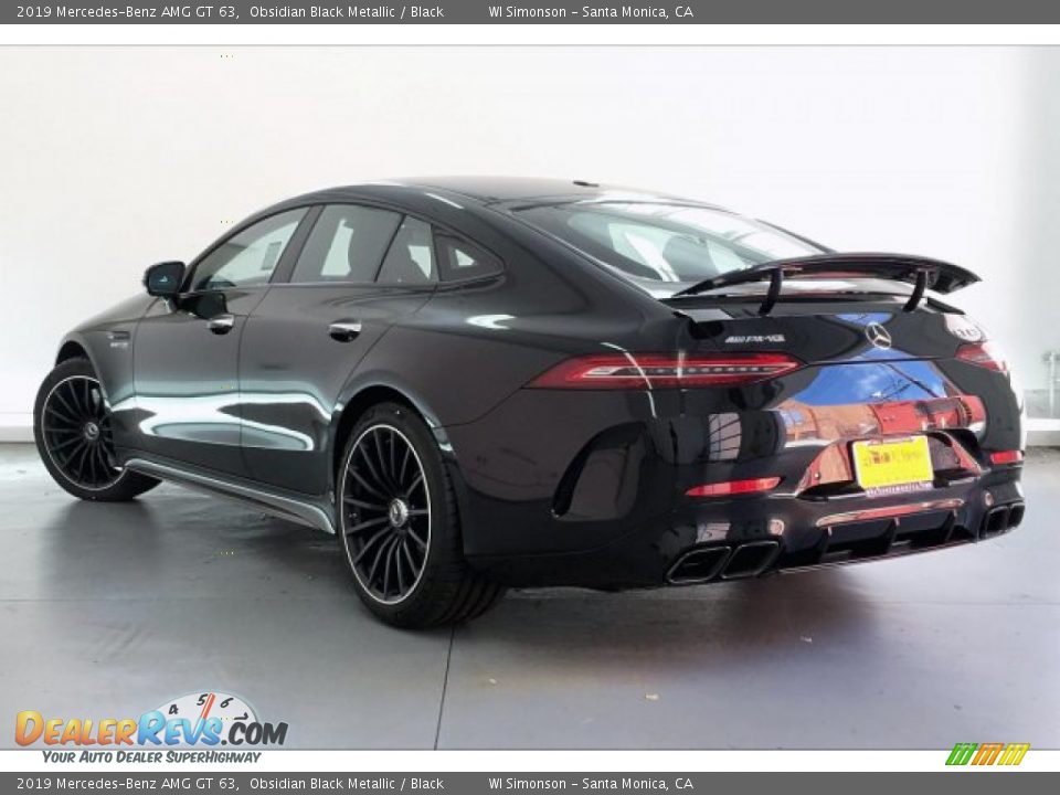 2019 Mercedes-Benz AMG GT 63 Obsidian Black Metallic / Black Photo #10