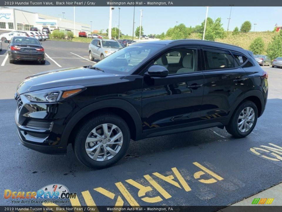 2019 Hyundai Tucson Value Black Noir Pearl / Gray Photo #7