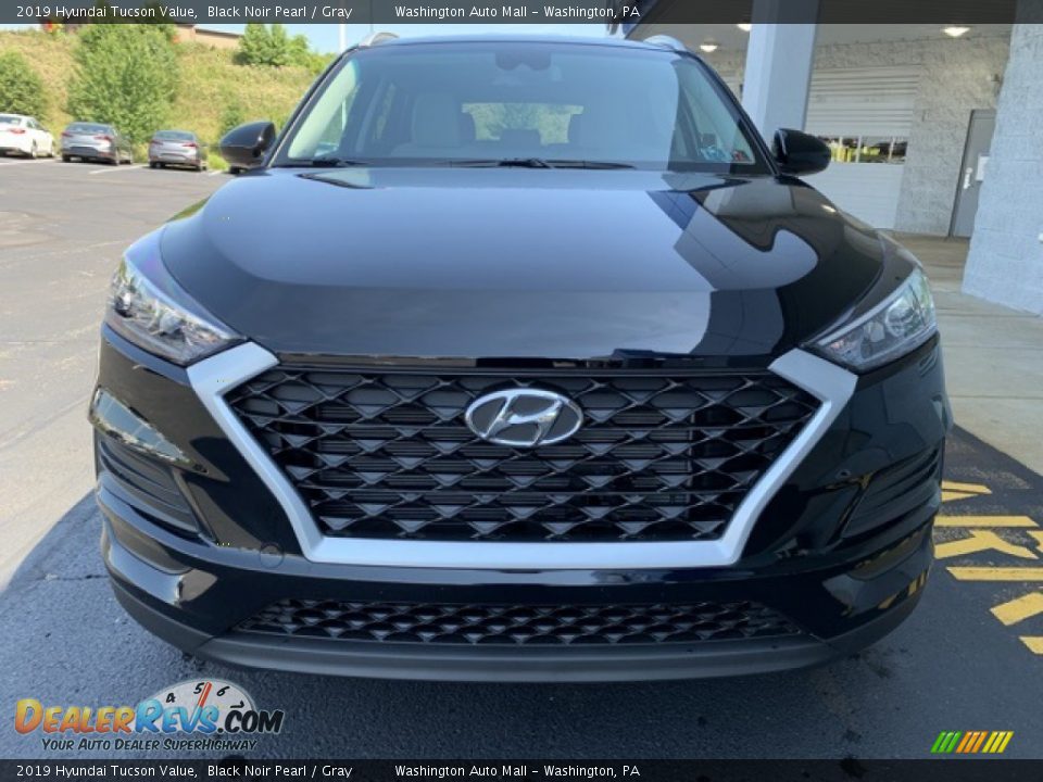 2019 Hyundai Tucson Value Black Noir Pearl / Gray Photo #8