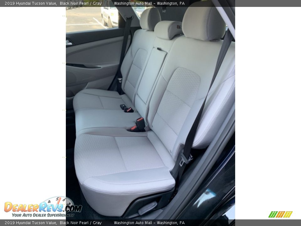 2019 Hyundai Tucson Value Black Noir Pearl / Gray Photo #19