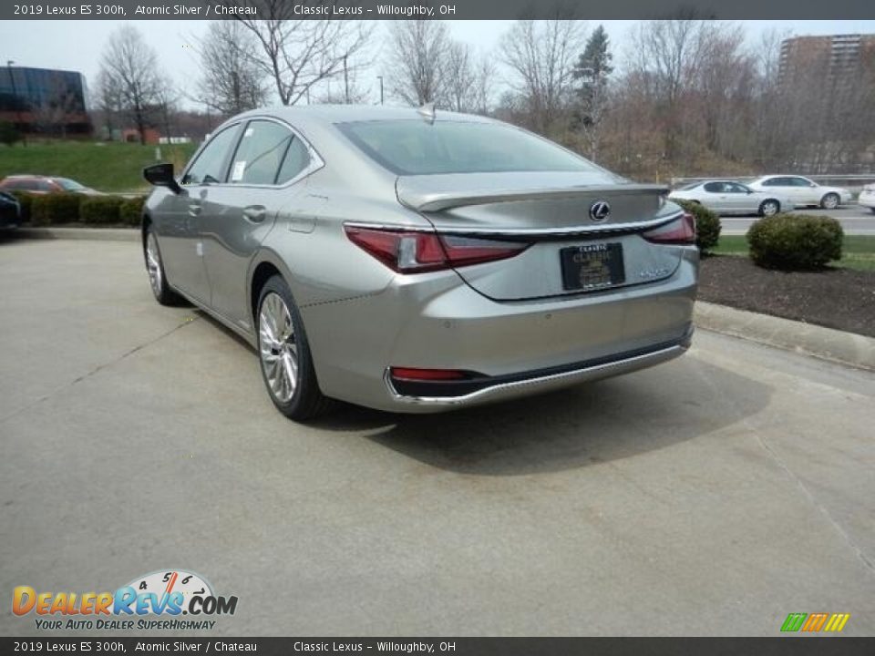 2019 Lexus ES 300h Atomic Silver / Chateau Photo #3
