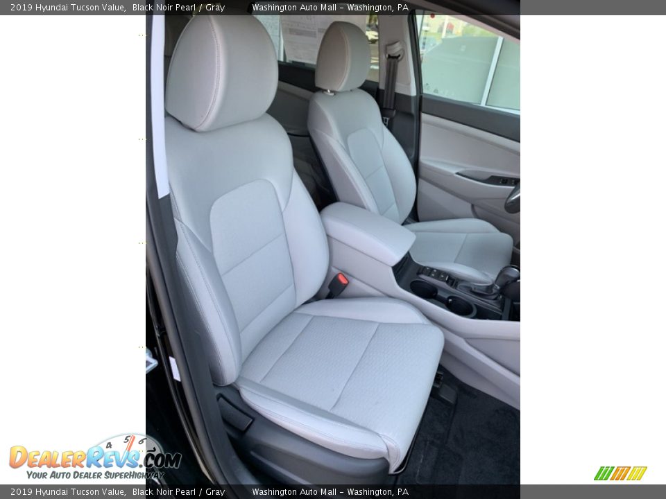 2019 Hyundai Tucson Value Black Noir Pearl / Gray Photo #28