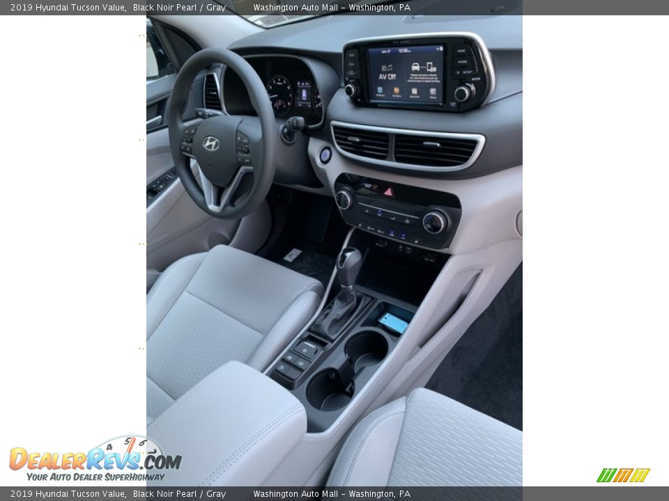 2019 Hyundai Tucson Value Black Noir Pearl / Gray Photo #29