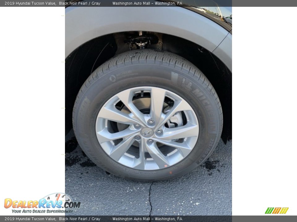 2019 Hyundai Tucson Value Black Noir Pearl / Gray Photo #30