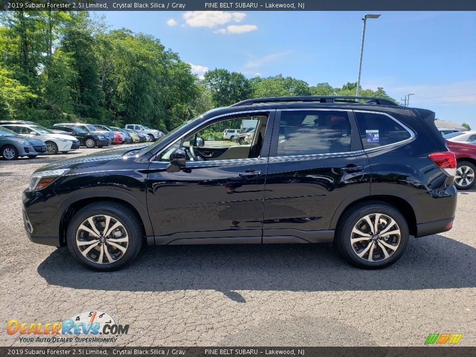 2019 Subaru Forester 2.5i Limited Crystal Black Silica / Gray Photo #3