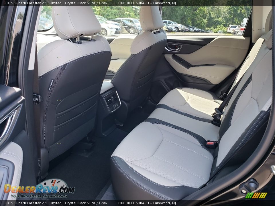 2019 Subaru Forester 2.5i Limited Crystal Black Silica / Gray Photo #6