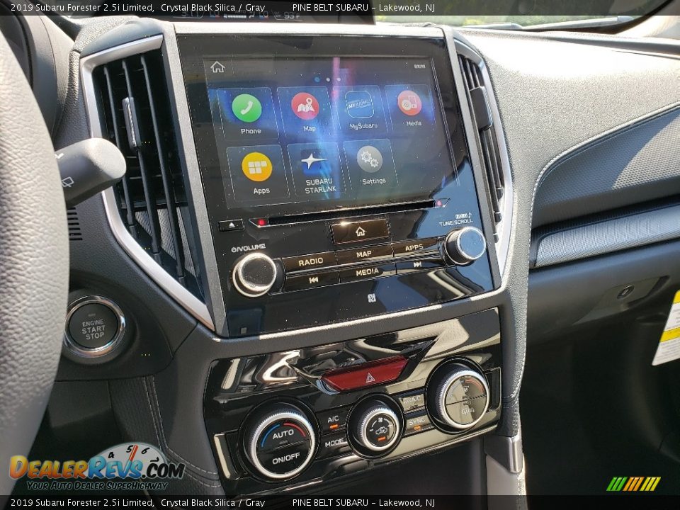 2019 Subaru Forester 2.5i Limited Crystal Black Silica / Gray Photo #9