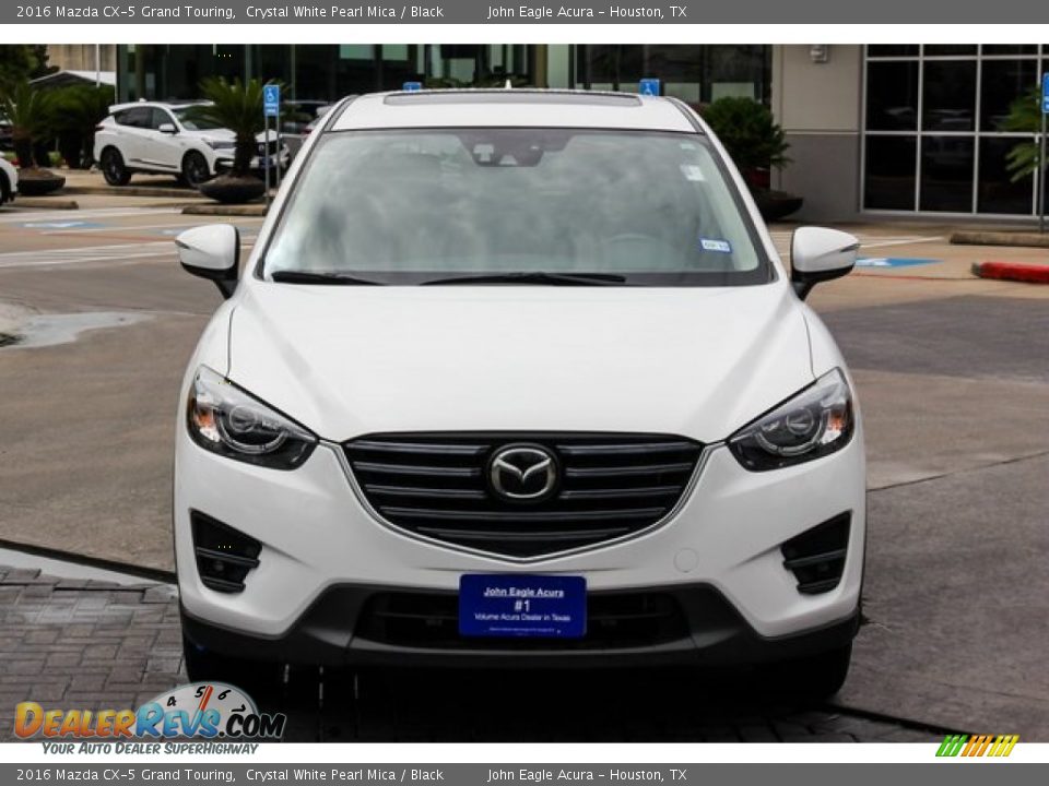 2016 Mazda CX-5 Grand Touring Crystal White Pearl Mica / Black Photo #2