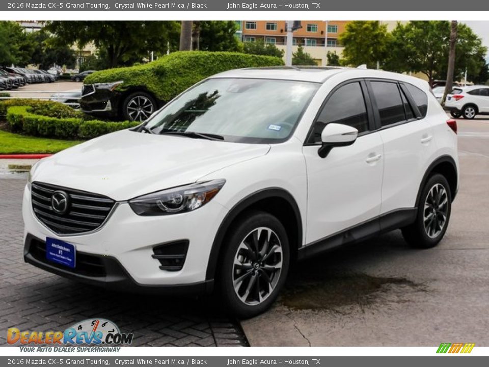 2016 Mazda CX-5 Grand Touring Crystal White Pearl Mica / Black Photo #3