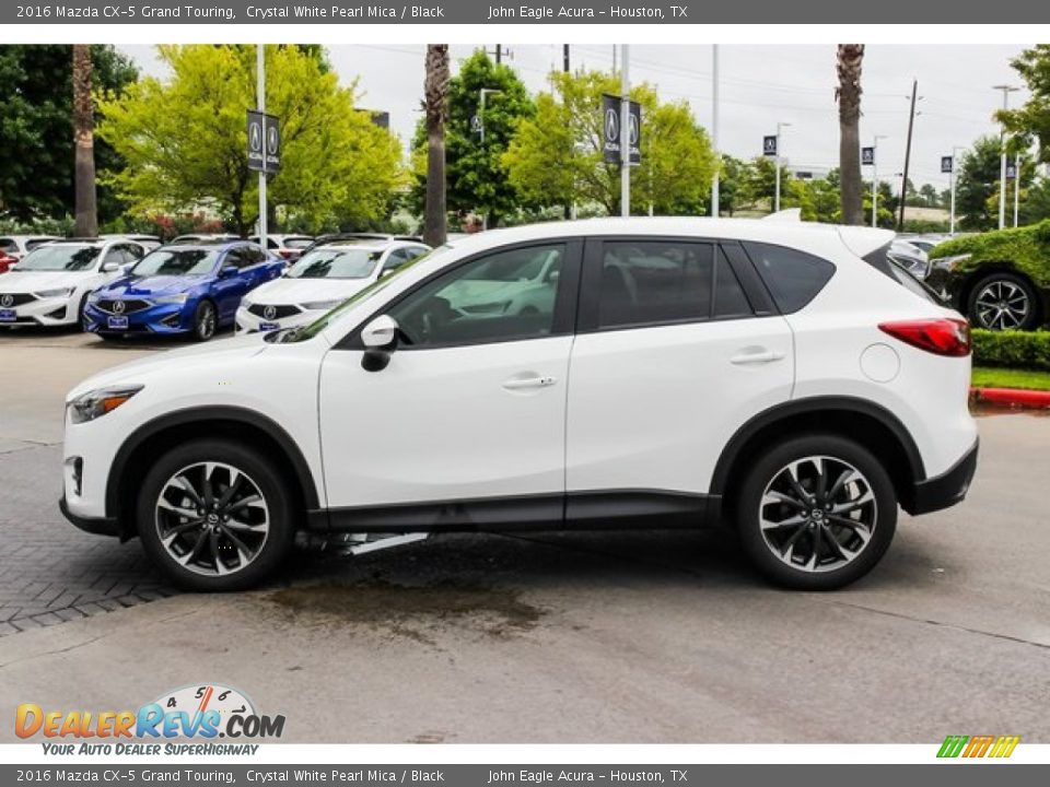 2016 Mazda CX-5 Grand Touring Crystal White Pearl Mica / Black Photo #4