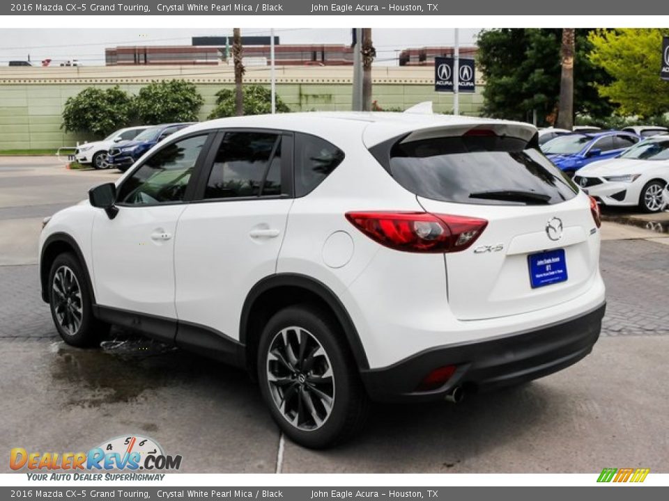 2016 Mazda CX-5 Grand Touring Crystal White Pearl Mica / Black Photo #5