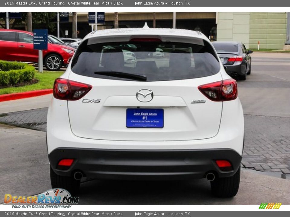 2016 Mazda CX-5 Grand Touring Crystal White Pearl Mica / Black Photo #6