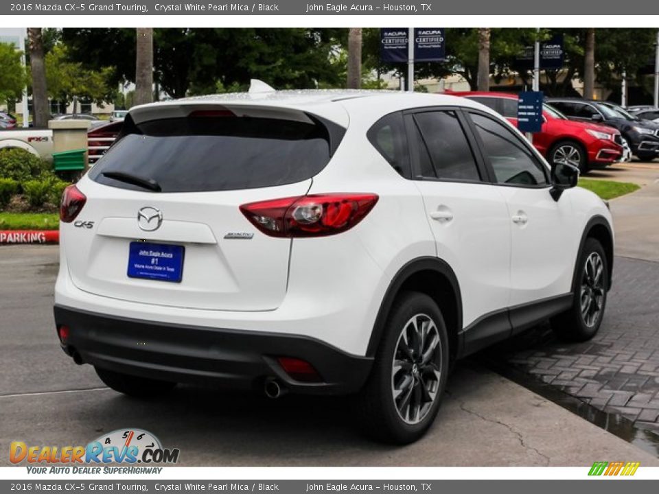 2016 Mazda CX-5 Grand Touring Crystal White Pearl Mica / Black Photo #7