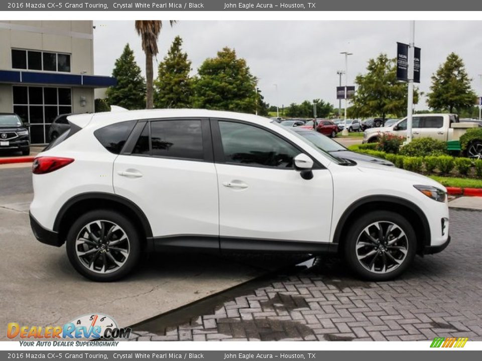 2016 Mazda CX-5 Grand Touring Crystal White Pearl Mica / Black Photo #8