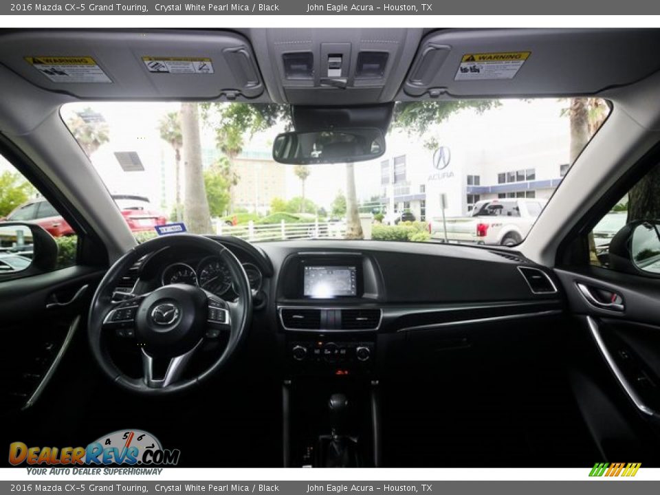 2016 Mazda CX-5 Grand Touring Crystal White Pearl Mica / Black Photo #9