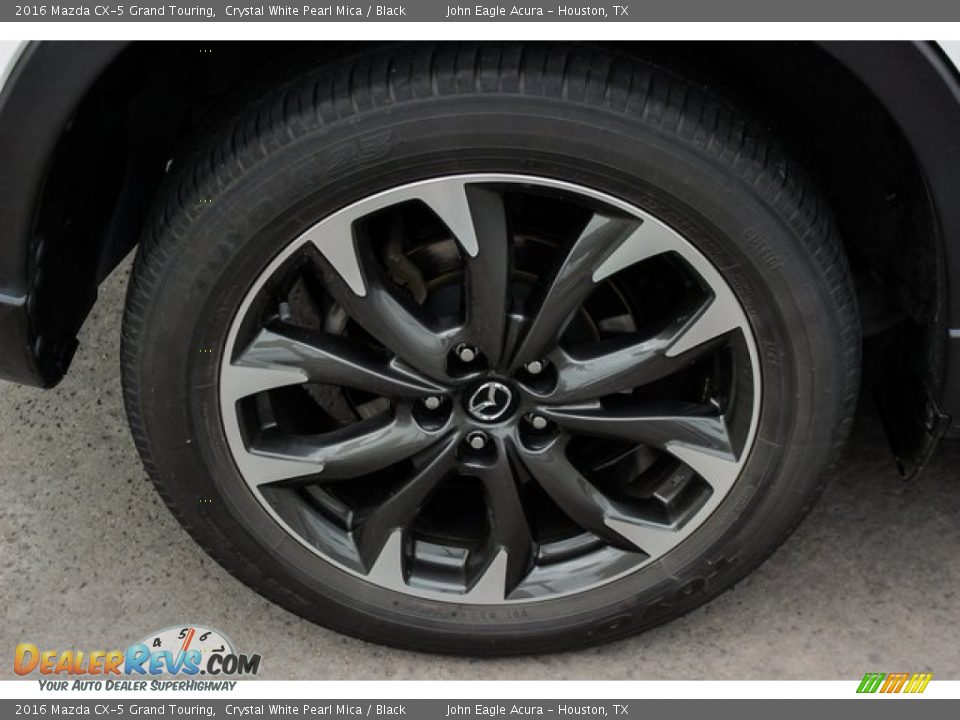 2016 Mazda CX-5 Grand Touring Crystal White Pearl Mica / Black Photo #11