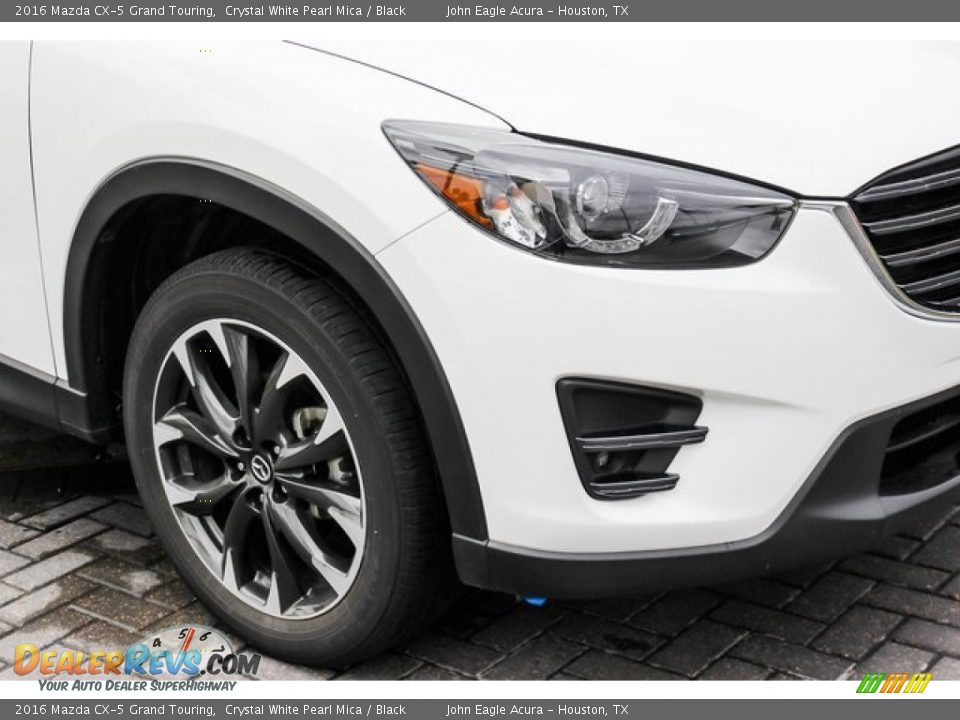 2016 Mazda CX-5 Grand Touring Crystal White Pearl Mica / Black Photo #12