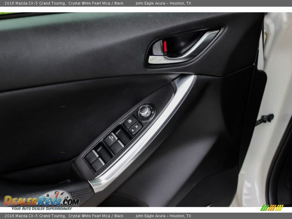2016 Mazda CX-5 Grand Touring Crystal White Pearl Mica / Black Photo #15