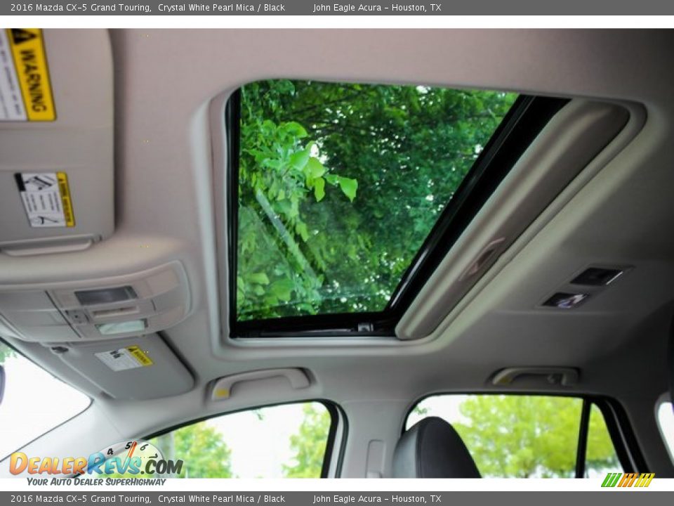 2016 Mazda CX-5 Grand Touring Crystal White Pearl Mica / Black Photo #17