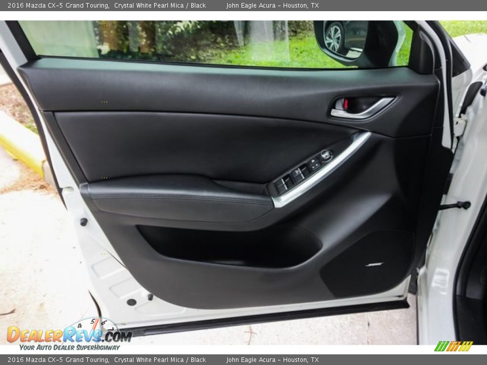 2016 Mazda CX-5 Grand Touring Crystal White Pearl Mica / Black Photo #18