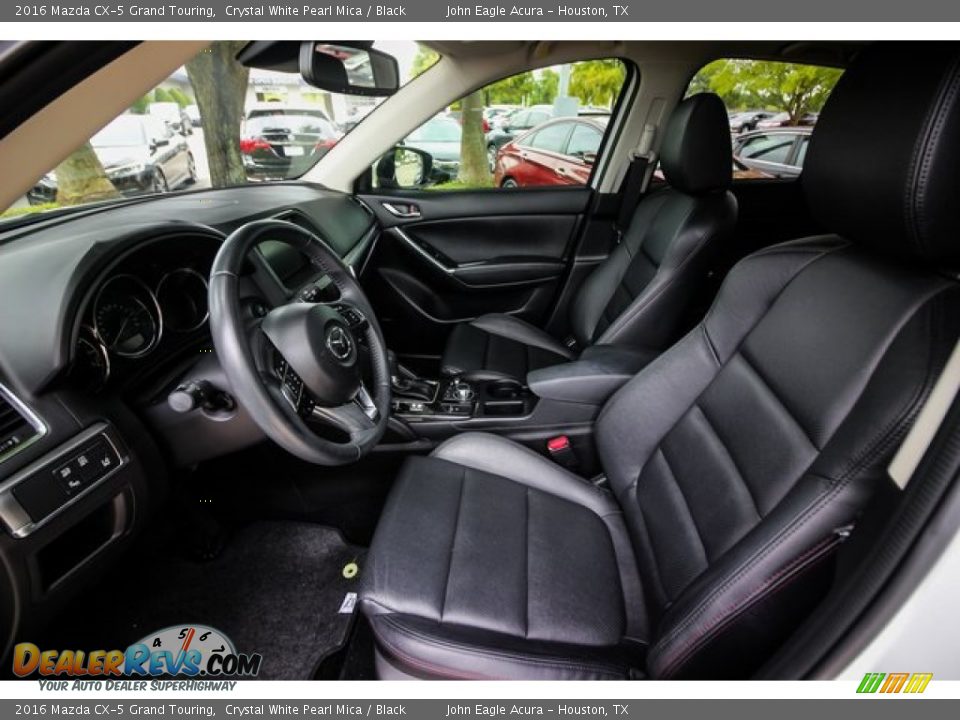 2016 Mazda CX-5 Grand Touring Crystal White Pearl Mica / Black Photo #19