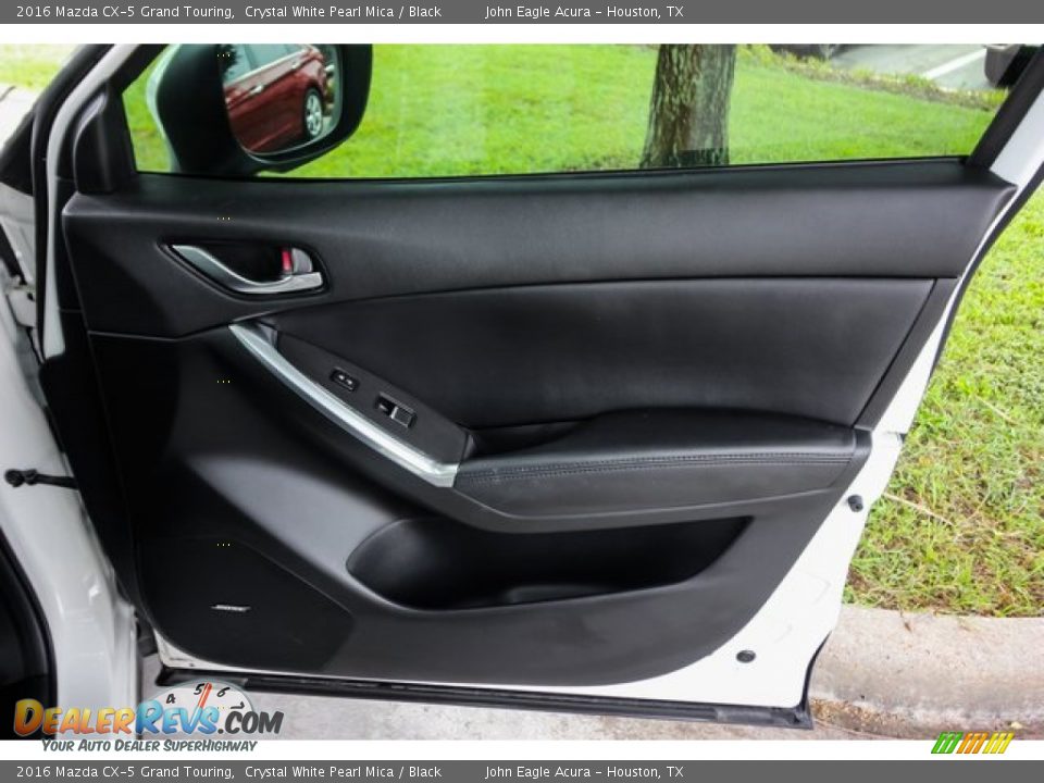 2016 Mazda CX-5 Grand Touring Crystal White Pearl Mica / Black Photo #25