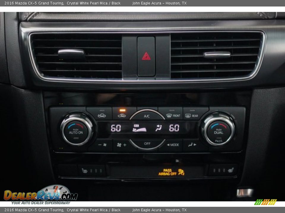 2016 Mazda CX-5 Grand Touring Crystal White Pearl Mica / Black Photo #29