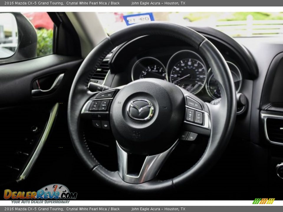 2016 Mazda CX-5 Grand Touring Crystal White Pearl Mica / Black Photo #32