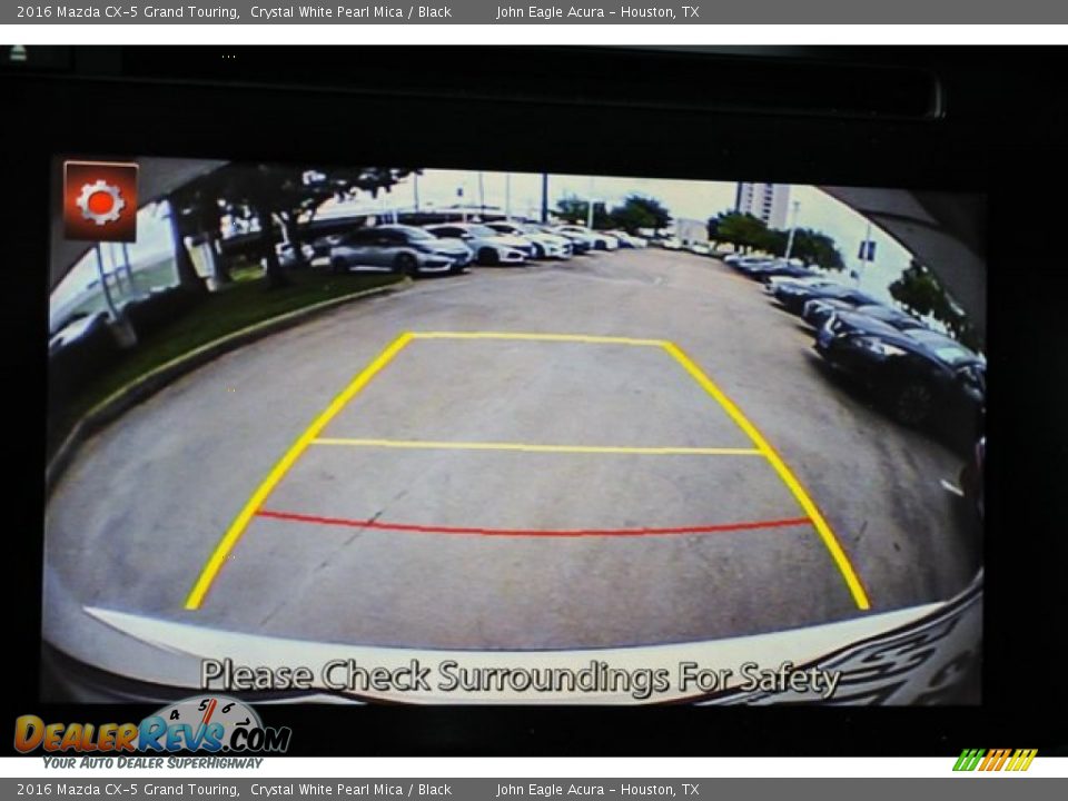 2016 Mazda CX-5 Grand Touring Crystal White Pearl Mica / Black Photo #33