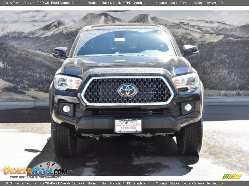 2019 Toyota Tacoma TRD Off-Road Double Cab 4x4 Midnight Black Metallic / TRD Graphite Photo #2