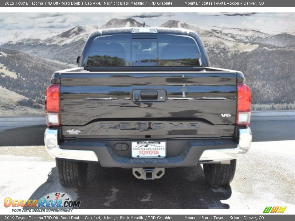 2019 Toyota Tacoma TRD Off-Road Double Cab 4x4 Midnight Black Metallic / TRD Graphite Photo #4