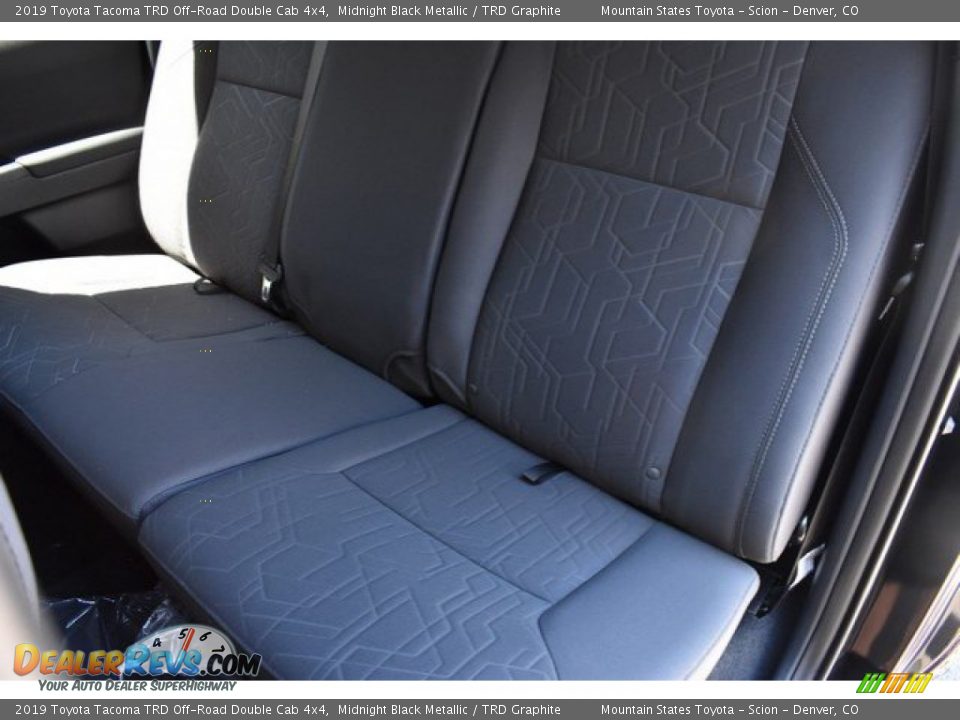 2019 Toyota Tacoma TRD Off-Road Double Cab 4x4 Midnight Black Metallic / TRD Graphite Photo #9