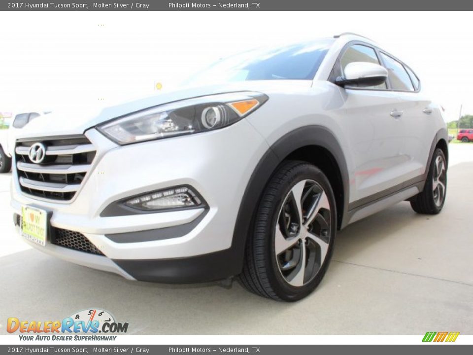 2017 Hyundai Tucson Sport Molten Silver / Gray Photo #4