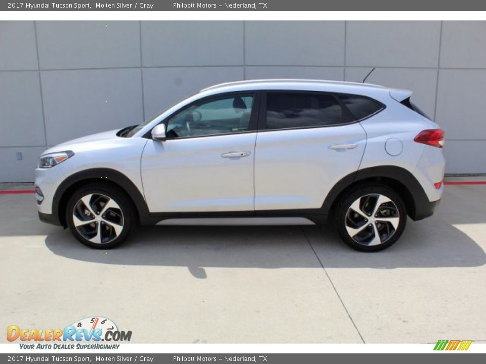 2017 Hyundai Tucson Sport Molten Silver / Gray Photo #17