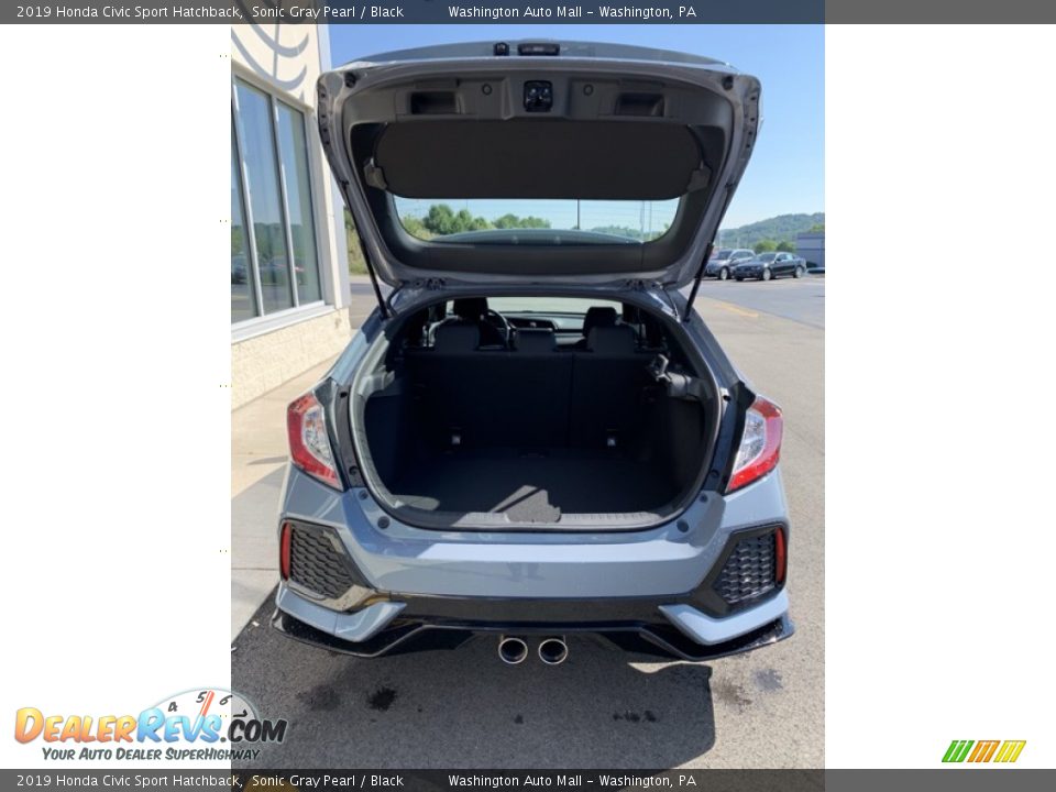 2019 Honda Civic Sport Hatchback Sonic Gray Pearl / Black Photo #20