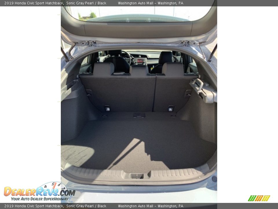 2019 Honda Civic Sport Hatchback Sonic Gray Pearl / Black Photo #21