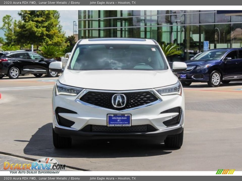 2020 Acura RDX FWD Lunar Silver Metallic / Ebony Photo #2