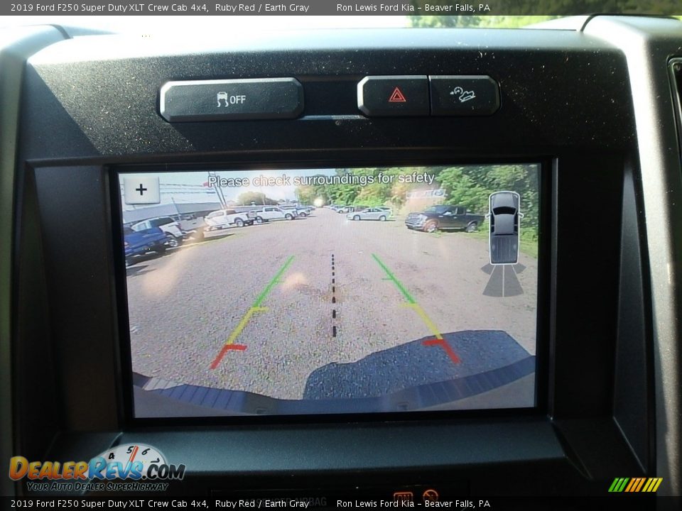 2019 Ford F250 Super Duty XLT Crew Cab 4x4 Ruby Red / Earth Gray Photo #19