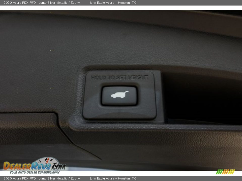 2020 Acura RDX FWD Lunar Silver Metallic / Ebony Photo #20