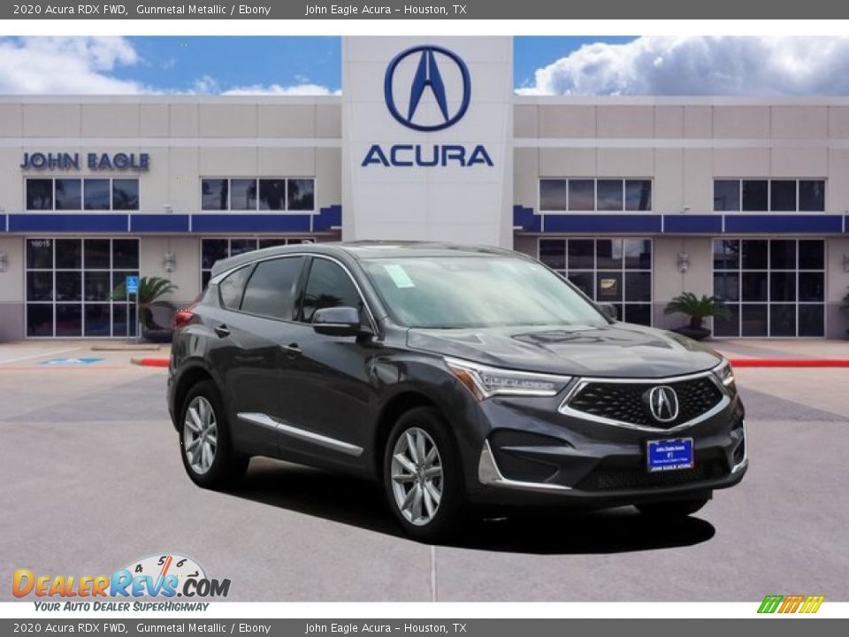 2020 Acura RDX FWD Gunmetal Metallic / Ebony Photo #1