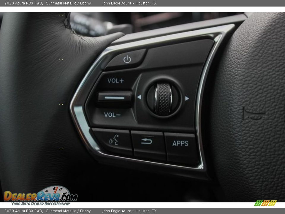 2020 Acura RDX FWD Gunmetal Metallic / Ebony Photo #36