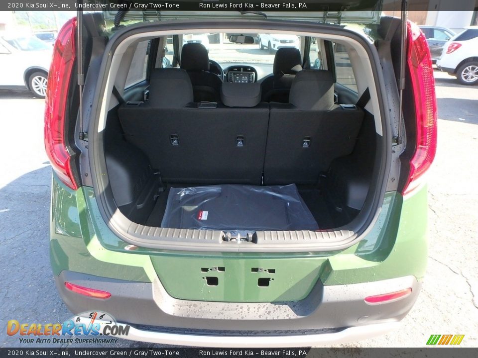 2020 Kia Soul X-Line Undercover Green / Gray Two-Tone Photo #4