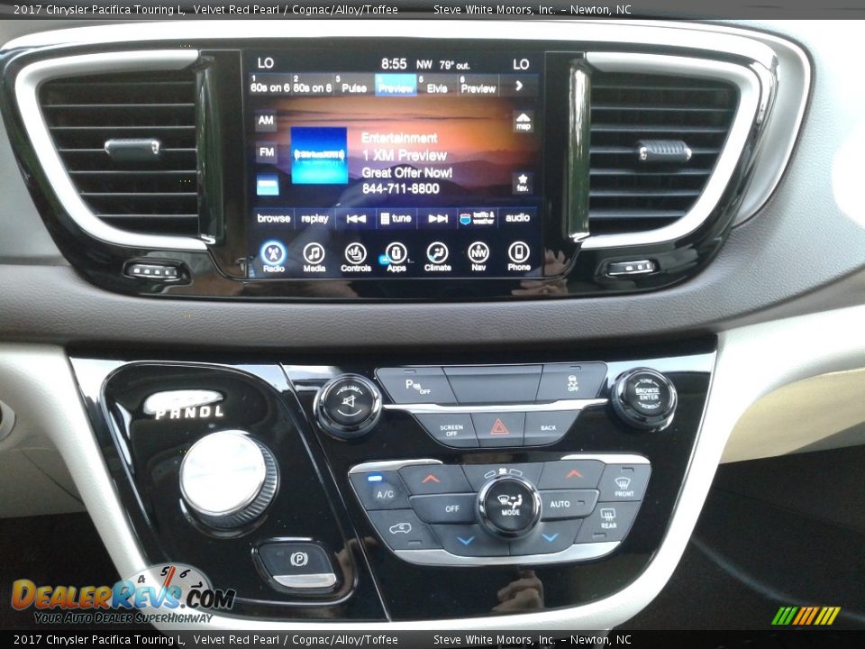 2017 Chrysler Pacifica Touring L Velvet Red Pearl / Cognac/Alloy/Toffee Photo #24