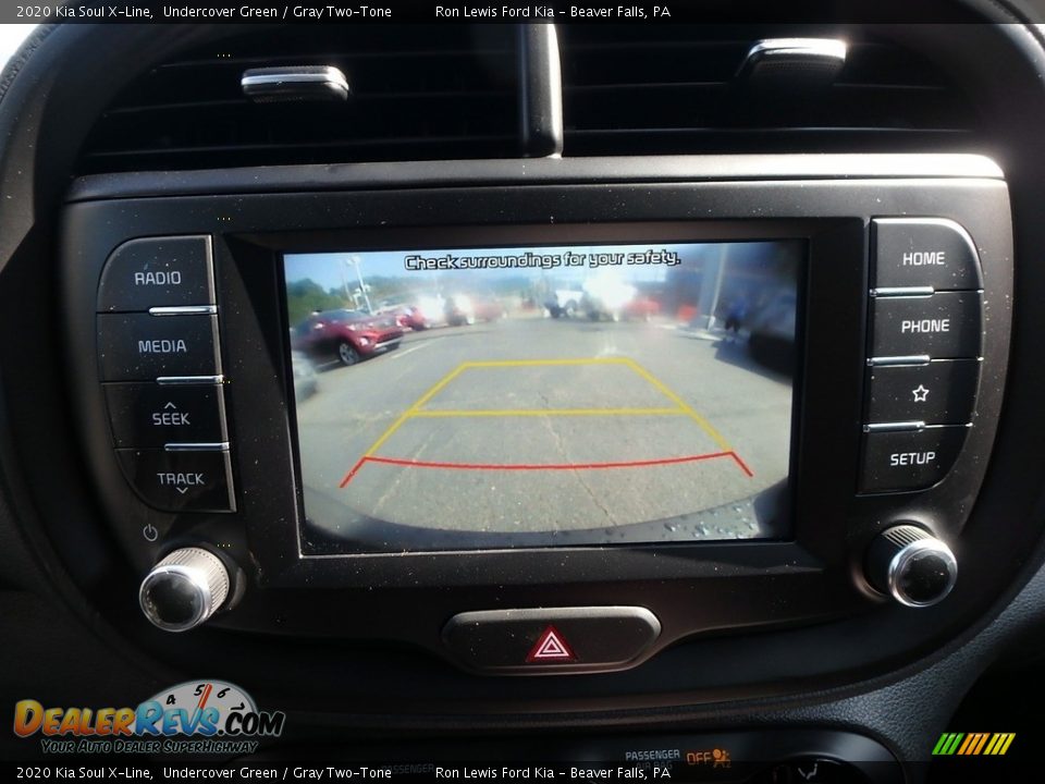 2020 Kia Soul X-Line Undercover Green / Gray Two-Tone Photo #18