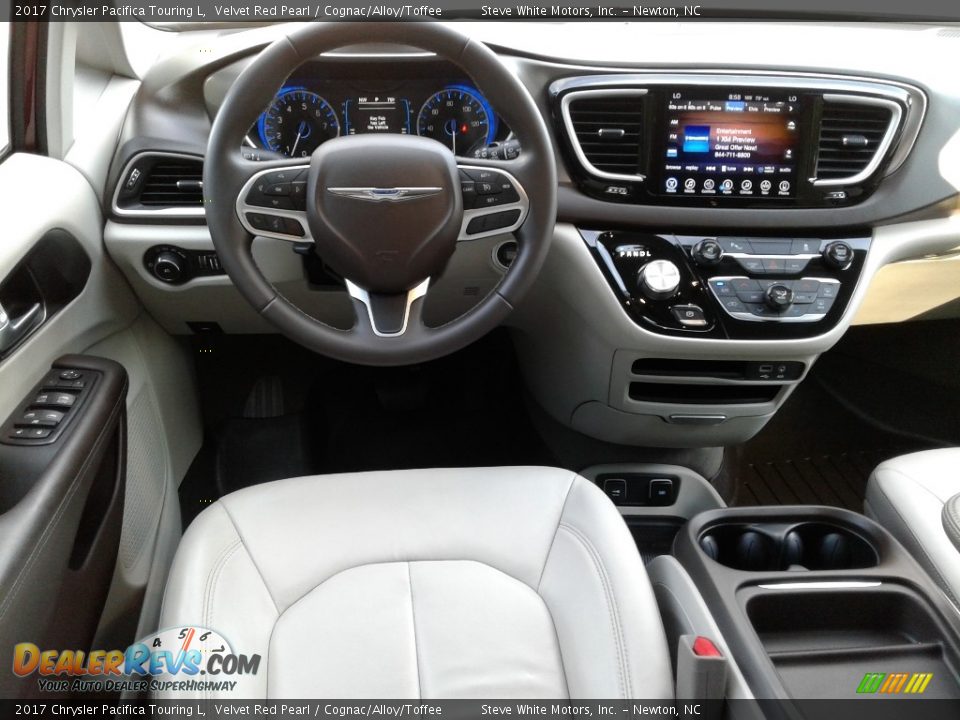 2017 Chrysler Pacifica Touring L Velvet Red Pearl / Cognac/Alloy/Toffee Photo #36