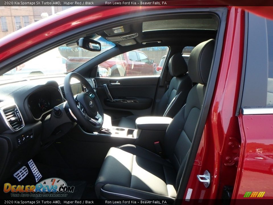 2020 Kia Sportage SX Turbo AWD Hyper Red / Black Photo #11