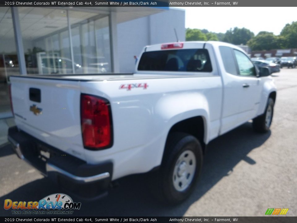 2019 Chevrolet Colorado WT Extended Cab 4x4 Summit White / Jet Black/Dark Ash Photo #4