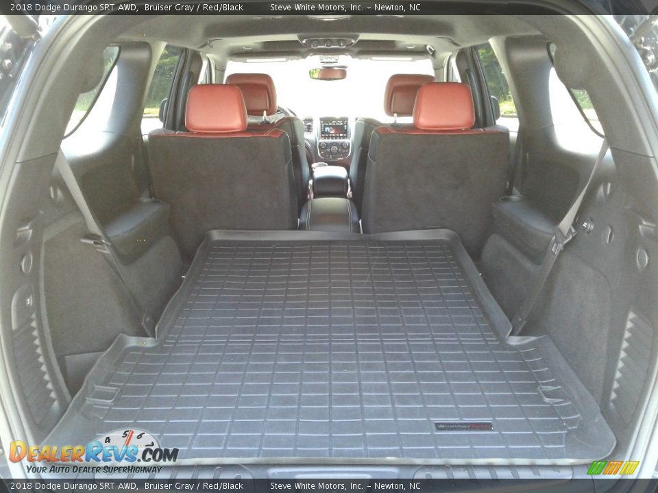 2018 Dodge Durango SRT AWD Bruiser Gray / Red/Black Photo #15