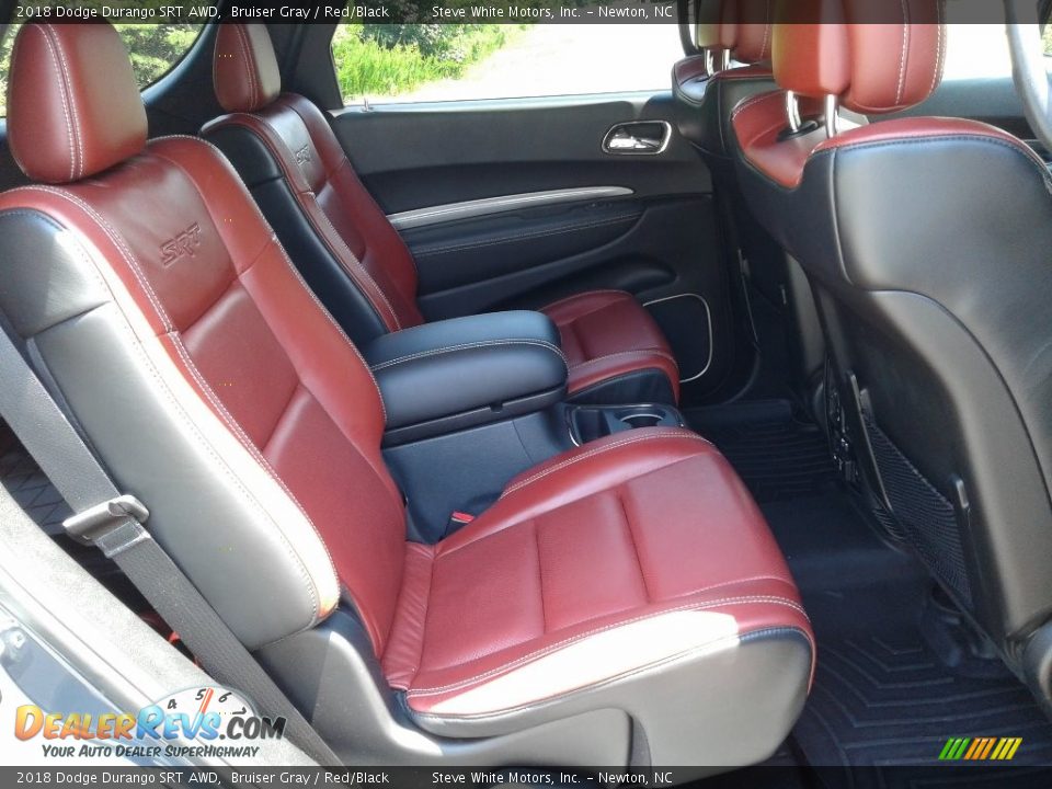 2018 Dodge Durango SRT AWD Bruiser Gray / Red/Black Photo #17
