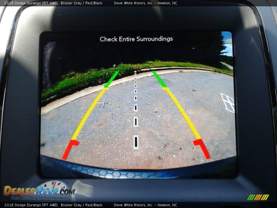 2018 Dodge Durango SRT AWD Bruiser Gray / Red/Black Photo #25